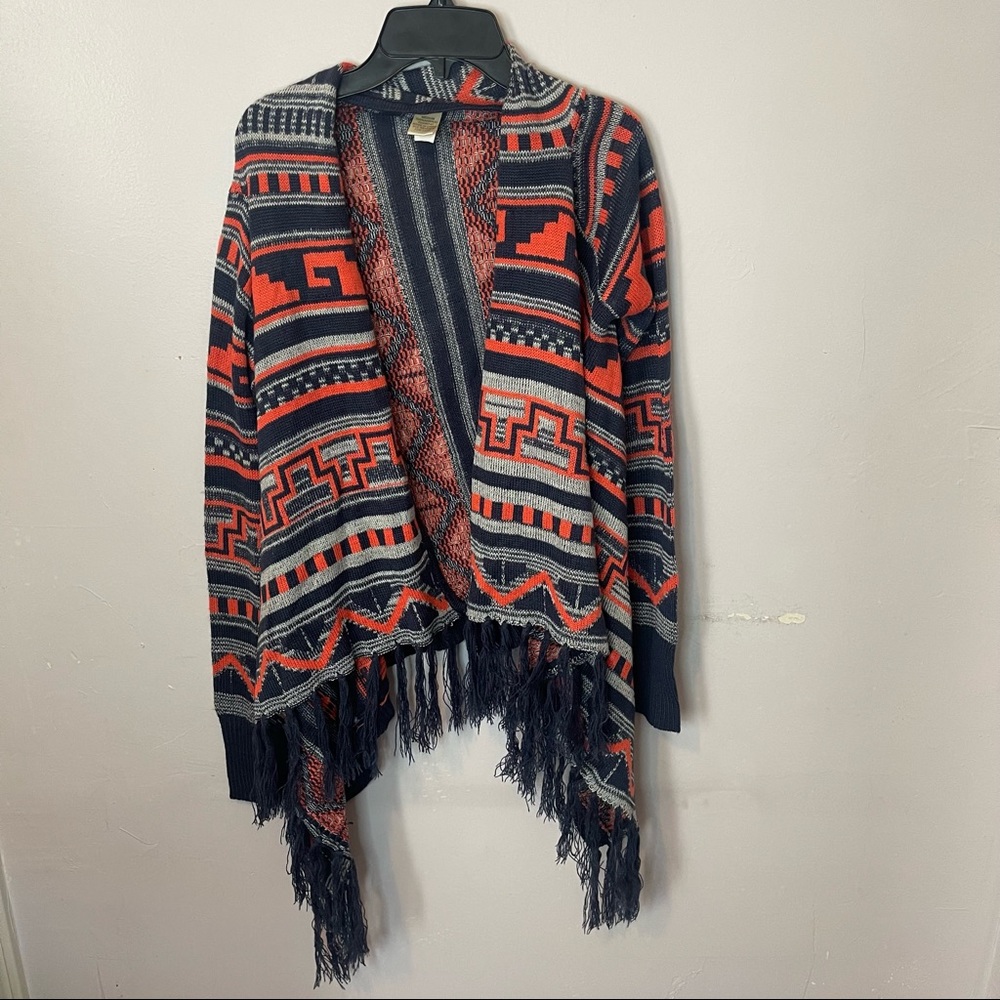 Womens pink throw over jacket